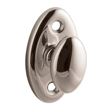 Baldwin Oval Lifetime Bright Nickel Turns Lifeti 6751.055.EXT